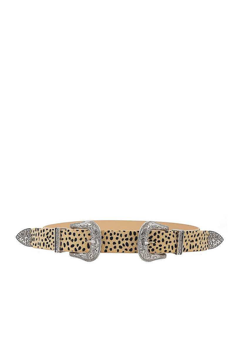 Leopard Print Belt